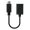 USB 2.0 Cable NANOCABLE USB 2.0, 0.15m Черен (1 броя)