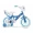 Детски велосипед Frozen Huffy Син 14"