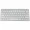 Блутут клавиатура Bluestork KB-MINI-PC-MAC/FR Azerty френски Бял